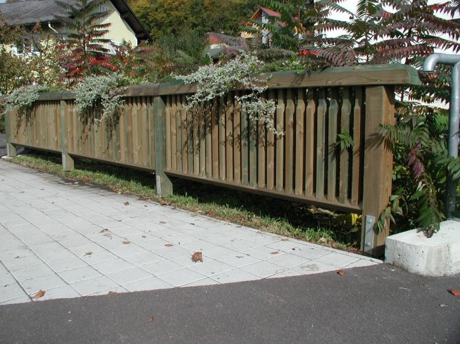 Geländer – Holz-Heckele