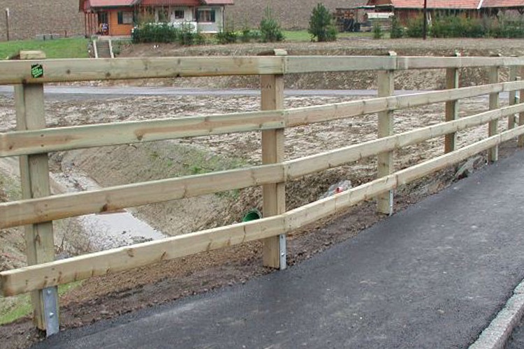 Geländer – Holz-Heckele